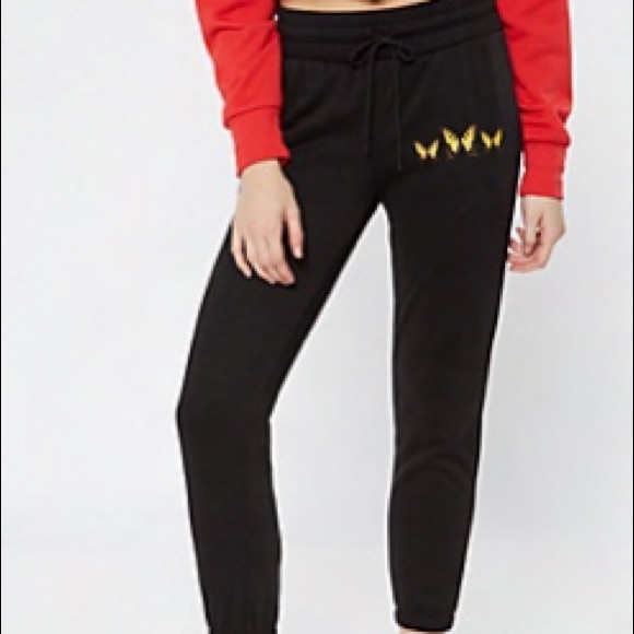 Rue21 Butterfly Sweatpants Hot Sale, UP 
